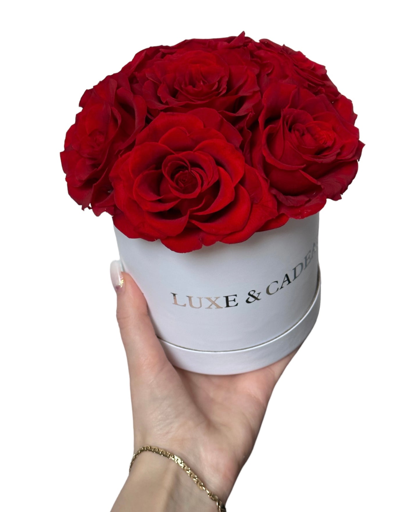 Bouquet roses éternelles 100% naturelle