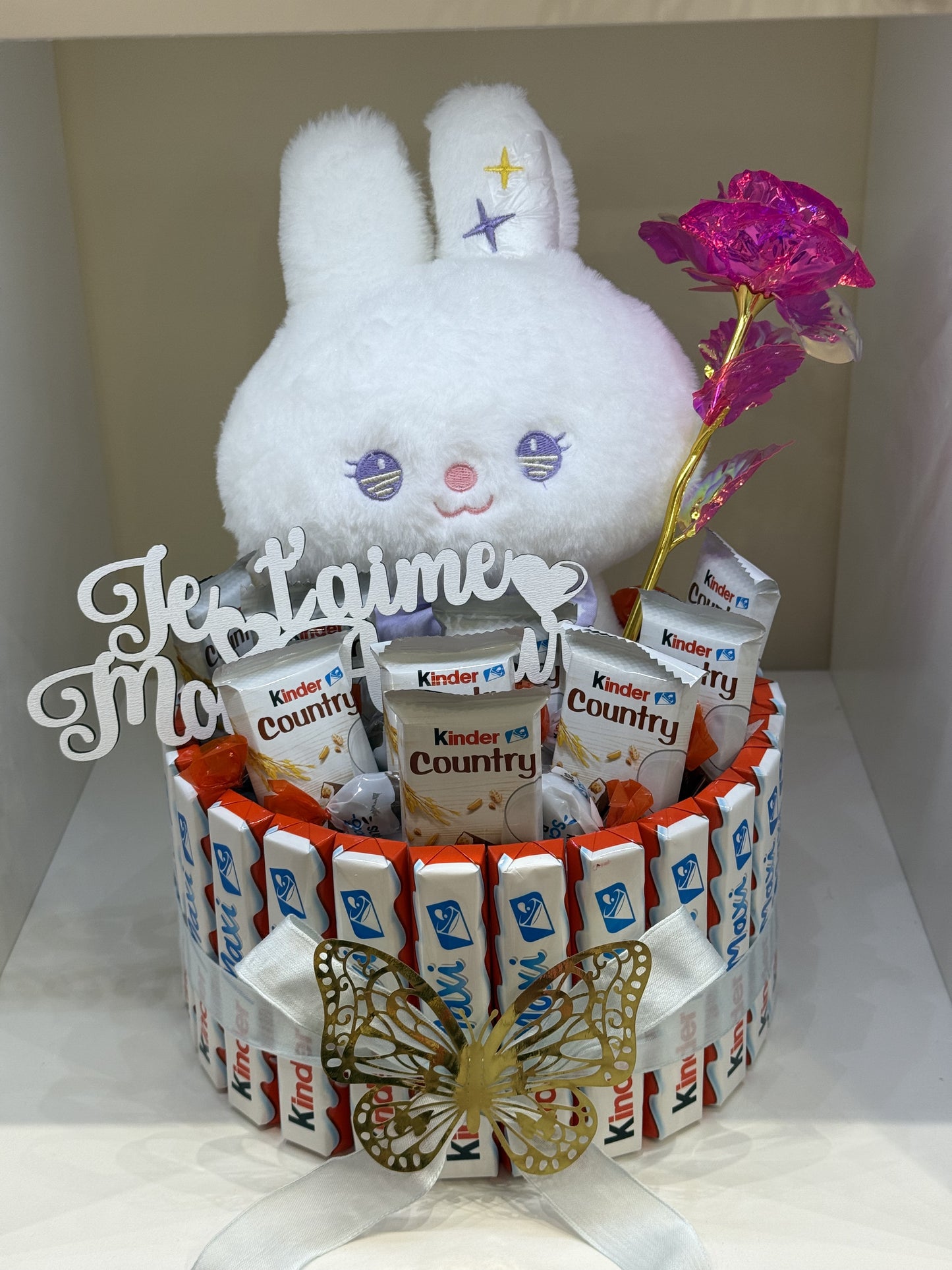 Bouquet gourmand “Je t’aime” – une douceur pascale pleine d’amour