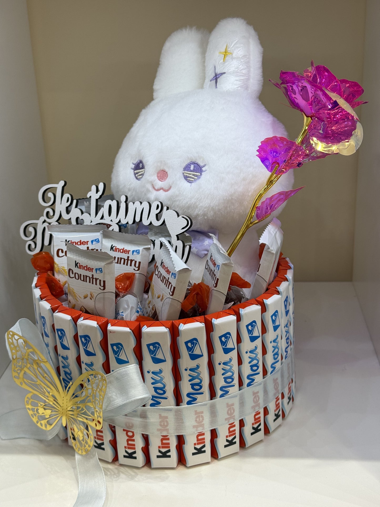 Bouquet gourmand “Je t’aime” – une douceur pascale pleine d’amour