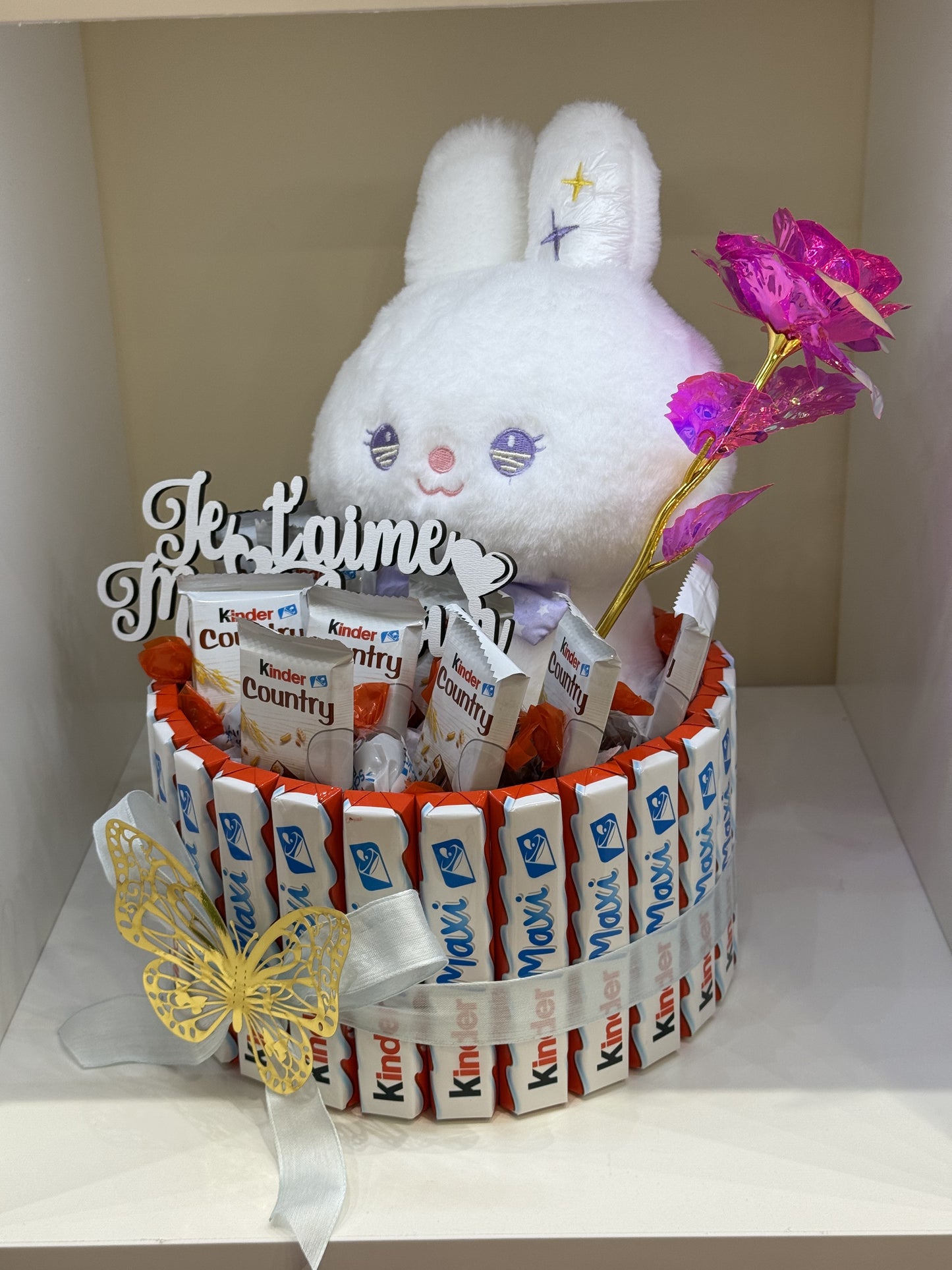 Bouquet gourmand “Je t’aime” – une douceur pascale pleine d’amour
