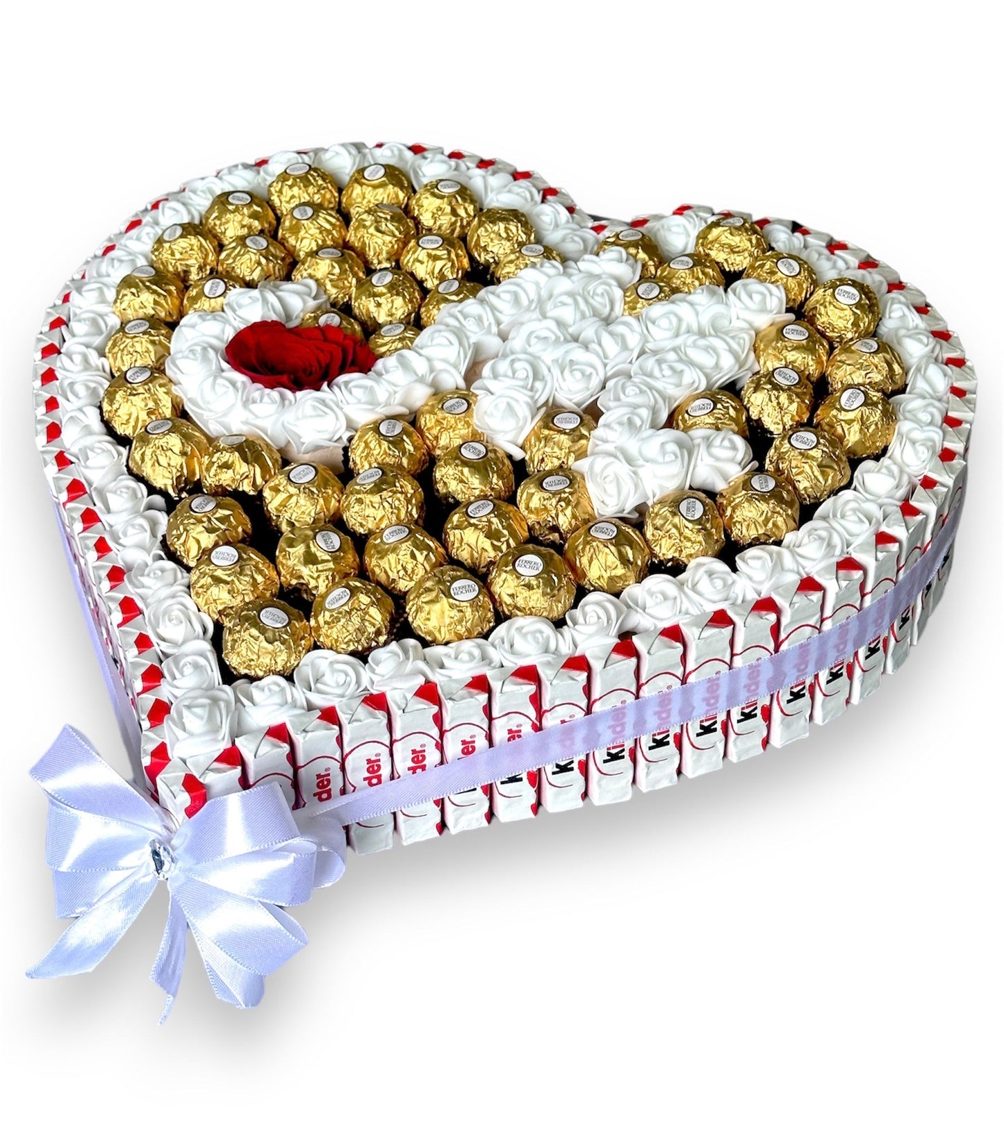 Cœur de chocolat XL personnalisé