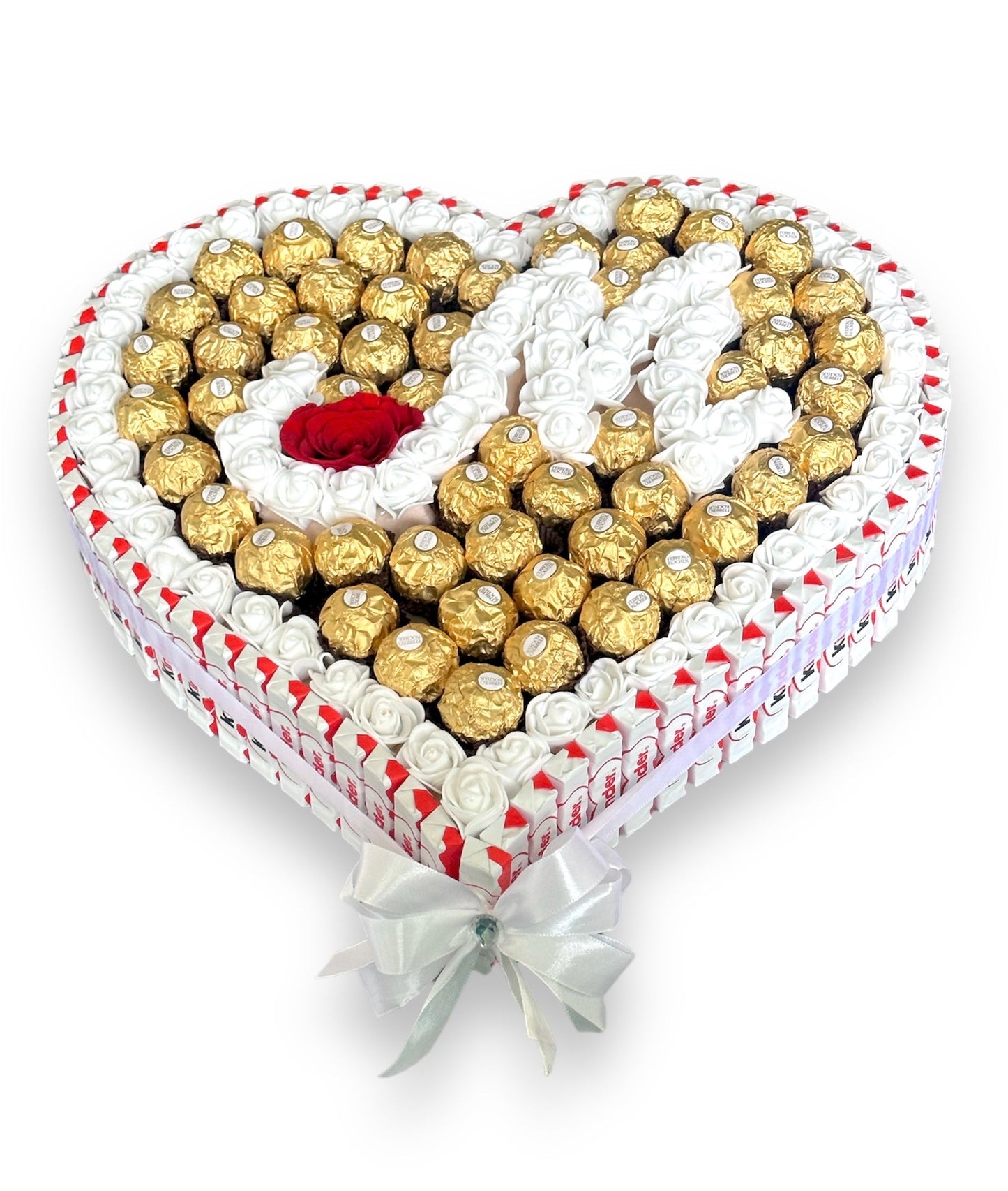 Cœur de chocolat XL personnalisé