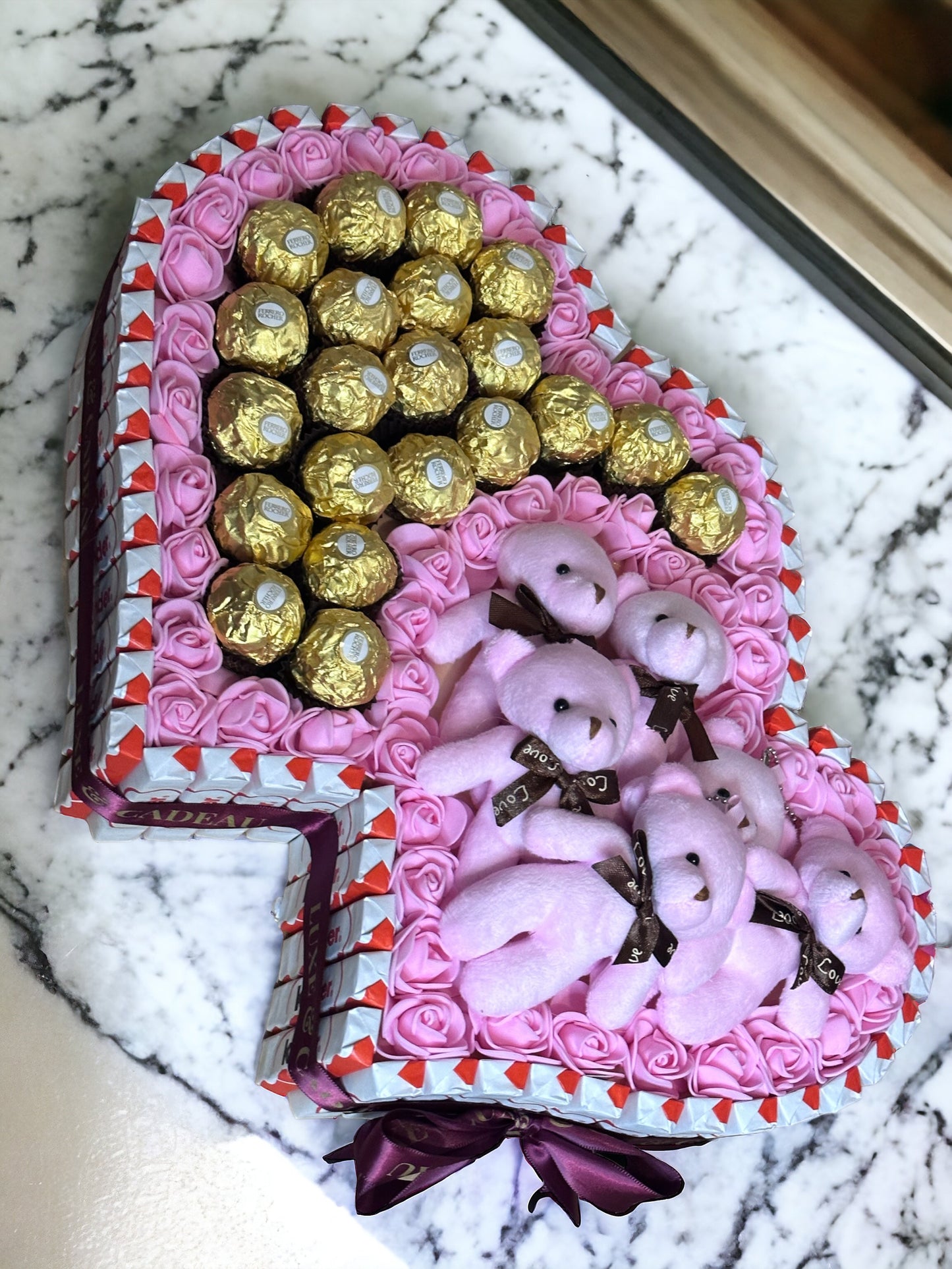 Chocolat box • boule cœur •