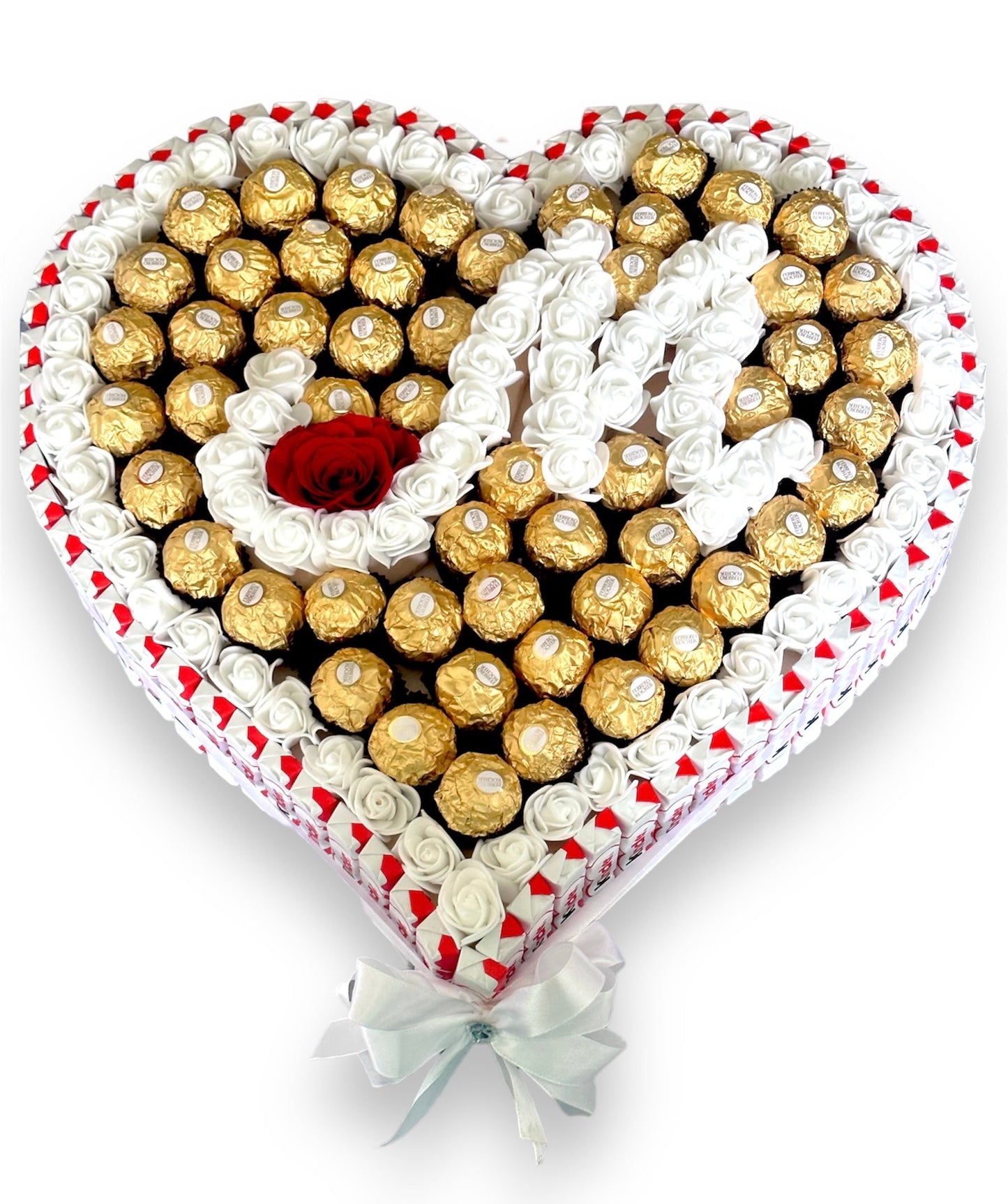 Cœur de chocolat XL personnalisé