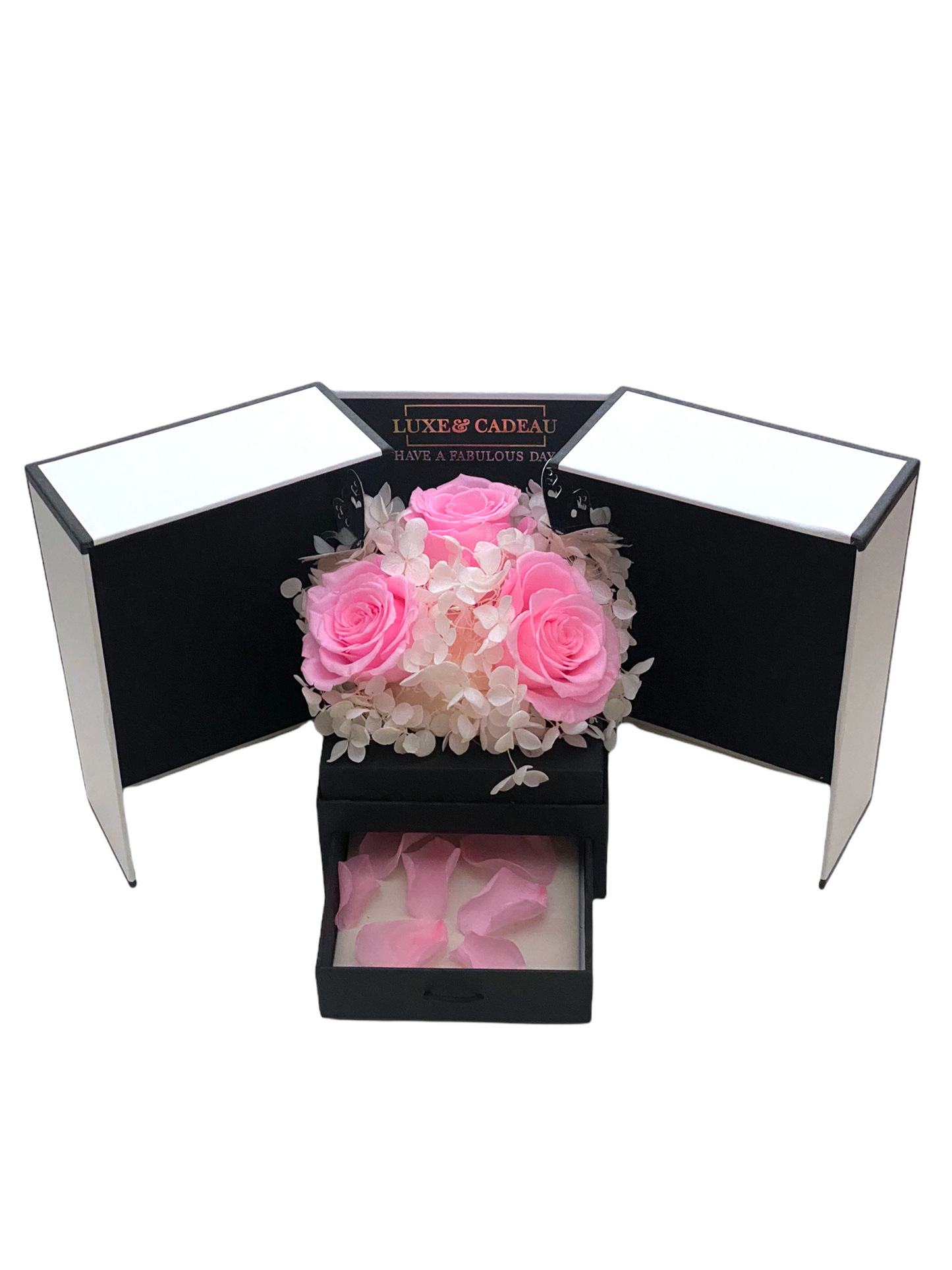 BOUQUET ROSES ÉTERNELLES SURPRISE