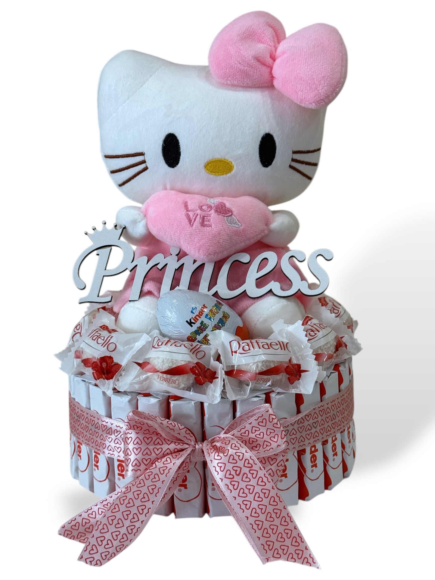 Bouquet de Bonbons “Hello Kitty Princesse” – Cadeau Doux et Élégant