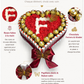 Cœur de chocolat personnalisé – Ferrero Rocher & Roses
