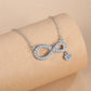 Collier Infini brillant – Coffret romantique prêt à offrir