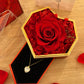 Rose éternelle avec bijoux