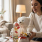 💝 Coffret Cadeau Romantique avec Ourson et Rose Éternelle