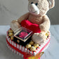 Cœur de chocolat avec nounours