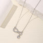 Collier Infini brillant – Coffret romantique prêt à offrir