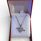 Collier Cœur avec Flèche – Pendentif romantique scintillant