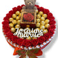 Bouquet Cadeau «Je t’aime Ma Vie » – Luxe, Bijou, Ourson & Chocolats