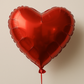 Ballon cœur rouge métallisé – Un symbole d’amour parfait