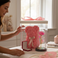 Box Cadeau Romantique – Ours en Roses & Rose Lumineuse