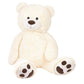 Ours en peluche de couleur blanche, mesurant 100 cm