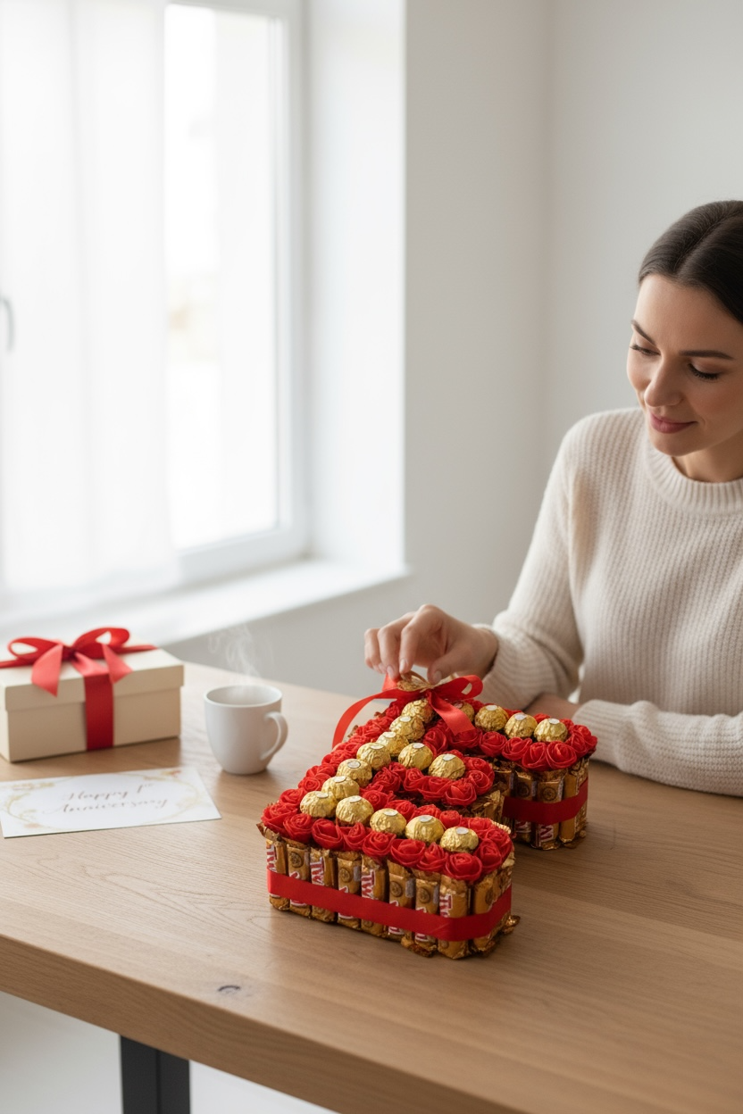 Lettre personnalisée chocolat