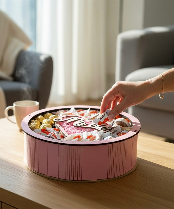 Coffret Cadeau Luxe « Ma Vie » – Édition Gourmande & Florale