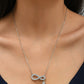 Collier Infini brillant – Coffret romantique prêt à offrir