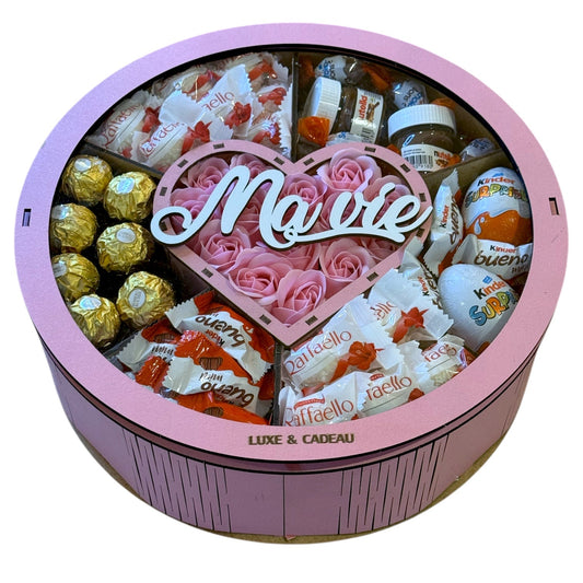 Coffret Cadeau Luxe « Ma Vie » – Édition Gourmande & Florale
