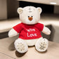 Ourson en Peluche “With Love” – Un Cadeau Tendre et Touchant