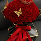 Bouquet de 150 Roses Rouge Artificielles XXL avec Couronne – Cadeau de Luxe