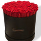 Rose éternelles boîte Ronde personnalisée