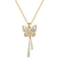 Collier Papillon Éclat Doré – Élégance et Raffinement