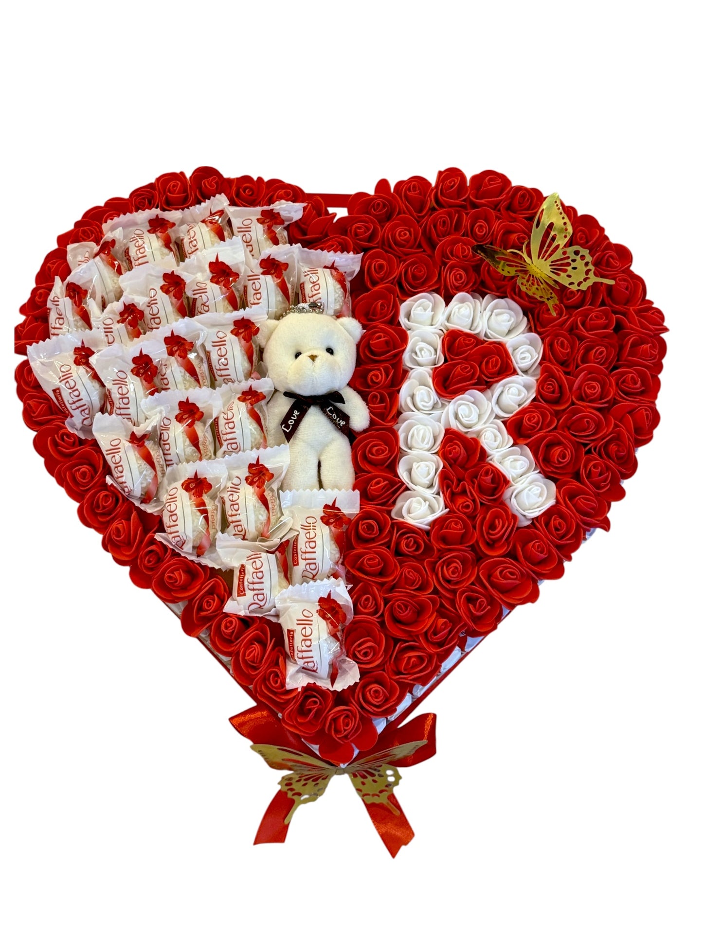 Coffret chocolat cadeau personalise avec nounours peluche