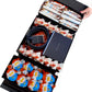 Coffret avec port feuille, ceinture et des chocolats