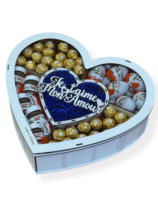 Coffret Cadeau Cœur – Luxe & Douceur
