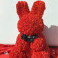 Lapin de roses 45 cm
