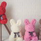 Lapin de roses 45 cm