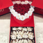 Roses éternelles personnalisée avec chocolat