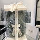 Ours en roses 25 cm Gris