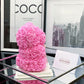 Ours en roses 25 cm rose