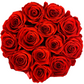 Rose éternelles boîte Ronde personnalisée