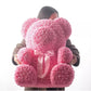 Ourson en rose 70 cm Rose