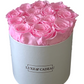 Rose éternelles boîte Ronde personnalisée
