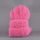 Ourson en rose 70 cm Rose
