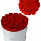 Rose éternelles boîte Ronde personnalisée